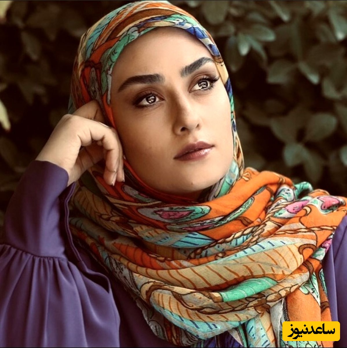 الهام طهموری پرده از شرایط زندگیش برداشت!حیاط کوچک ولی باصفا 😍