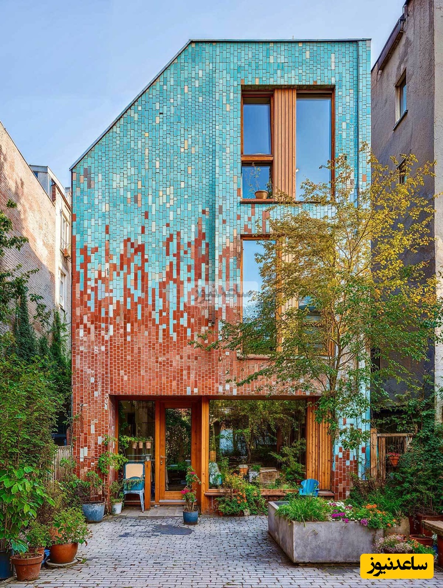 طراحی و شاهکار بی نظیر هوش مصنوعی از معماری یک خانه خاص و رویایی/ کیا دوست دارن همچین خونه ای داشته باشن؟(عکس)