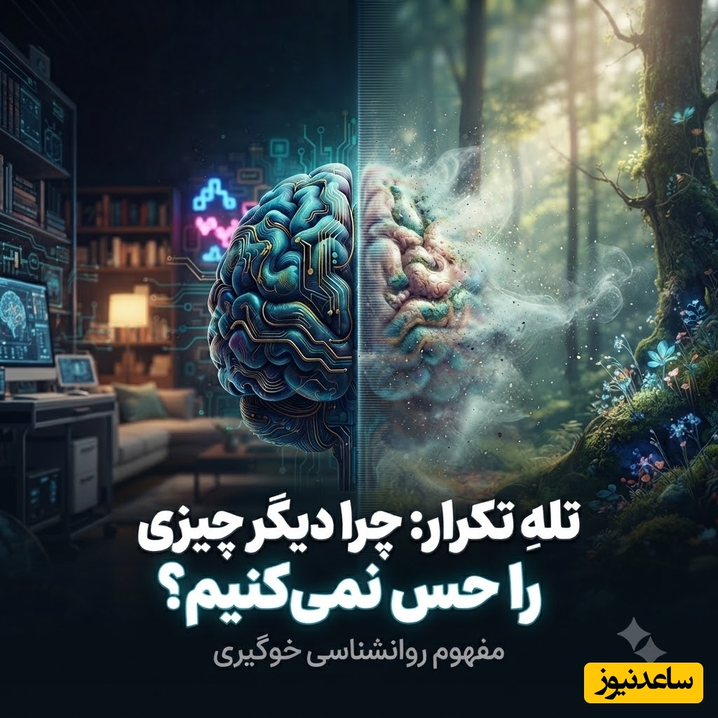 هنرِ خاموش کردن مغز: چگونه تله‌ی عادت کردن را بشکنیم و دوباره طعم واقعی زندگی را بچشیم؟ + ویدئو