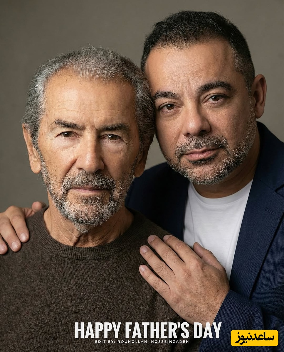 فرامرز قریبیان و پسرش