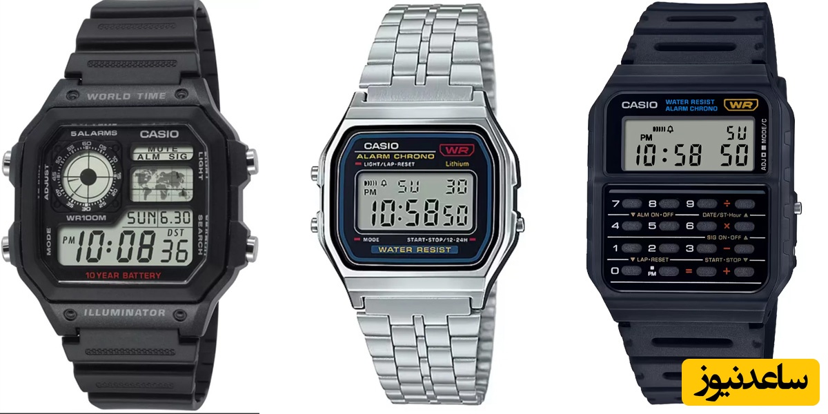 راز محبوبیت ساعت کاسیو