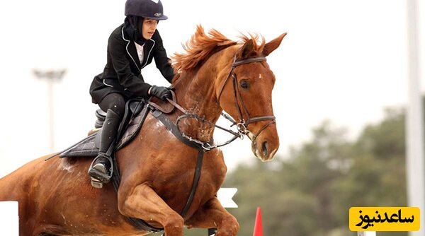 تصاویری از زنان اسب سوار چینی در کردان کرج