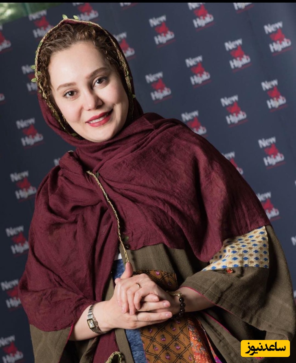 تیپ متفاوت آرام جعفری در پیک نیک تو فضای بسیار سرسبز و زیبا