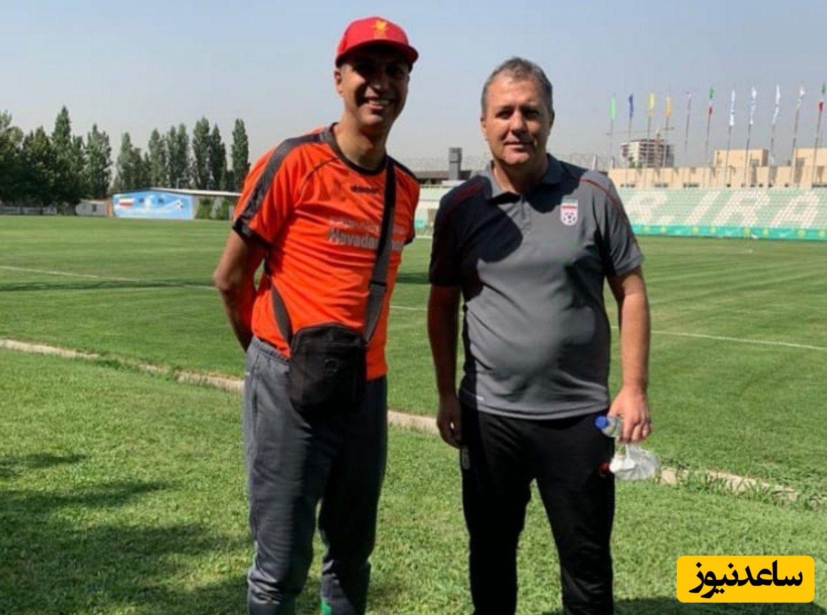 کَل‌کَل خنده دار و بانمک عادل فردوسی پور با اسکوچیچ سر شکم و اضافه وزن+فیلم/ ژورنالیست ها فوتبال بارشون نیست؟🤣