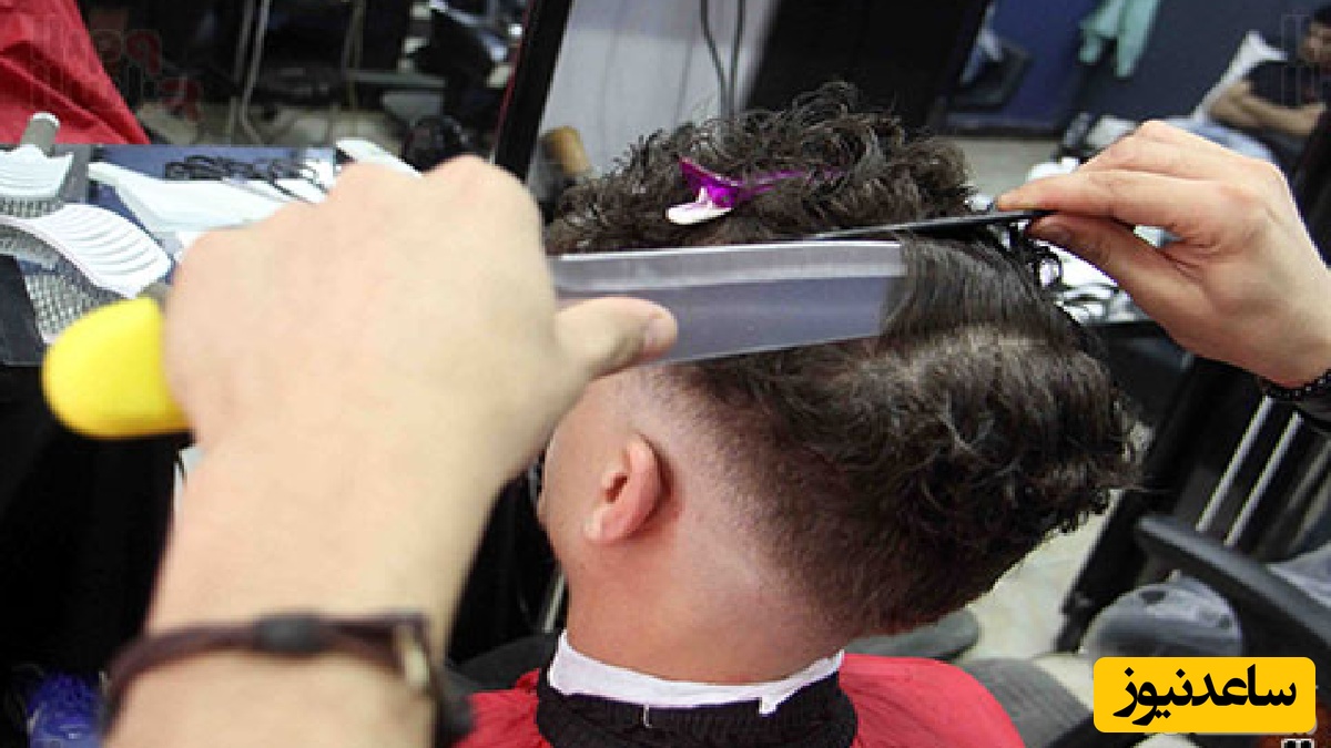 اصلاح موی سر به سبکی عجیب و جدید/ در این آرایشگاه چکش‌کاری می‌شوید + تصاویر