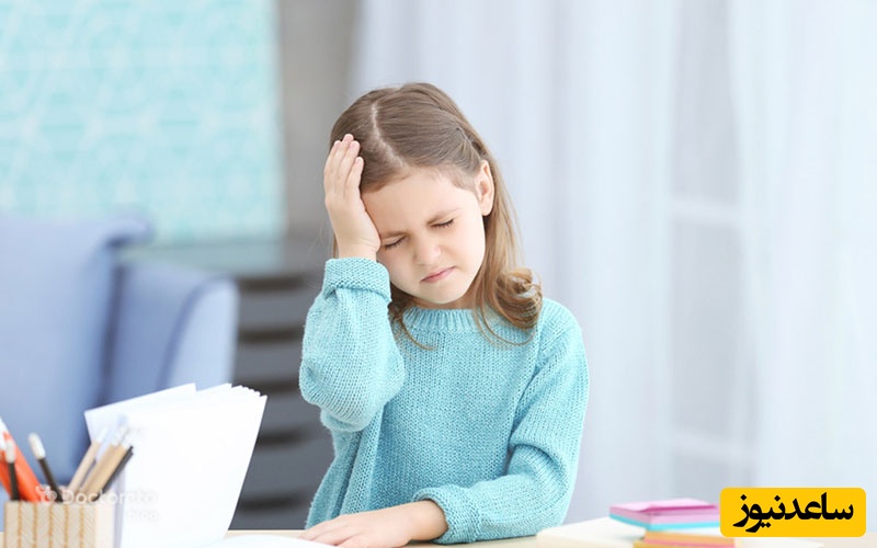 علت سردرد در کودکان