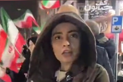 ببینید | شیر دختر ایرانی: من 18 و 19 دی در خیابان بودم، رضا پهلوی کجا بود؟ / یک تار موی گربه من از پهلوی بیشتر می‌ارزد