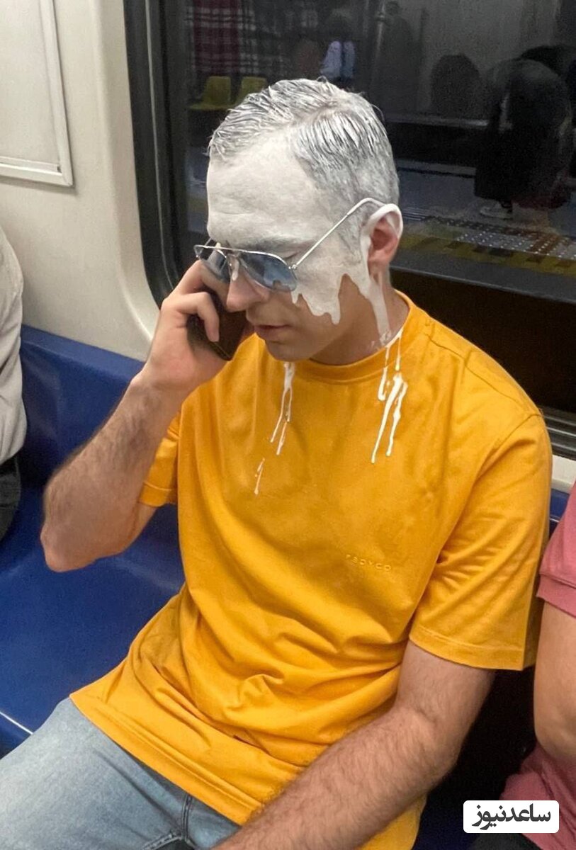 افرادی با ظاهر عجیب در متروی تهران
