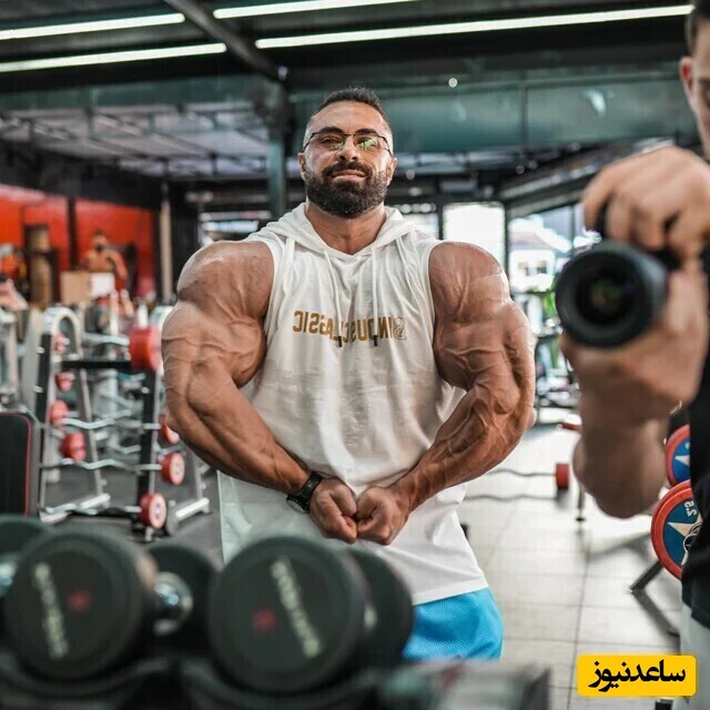 عکس | نگاهی بر رژیم غذایی روزانه ساده بهروز تابانی / رمز موفقیت بدنساز قهرمان تبریزی بالاخره لو رفت