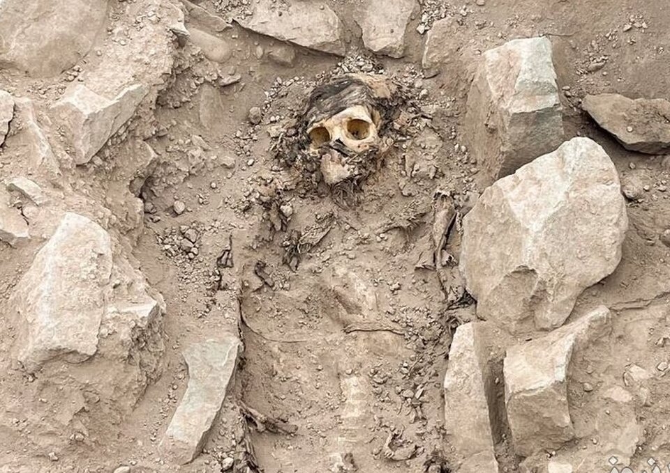 (ویدئو) کشف مومیایی 3000 ساله در پرو