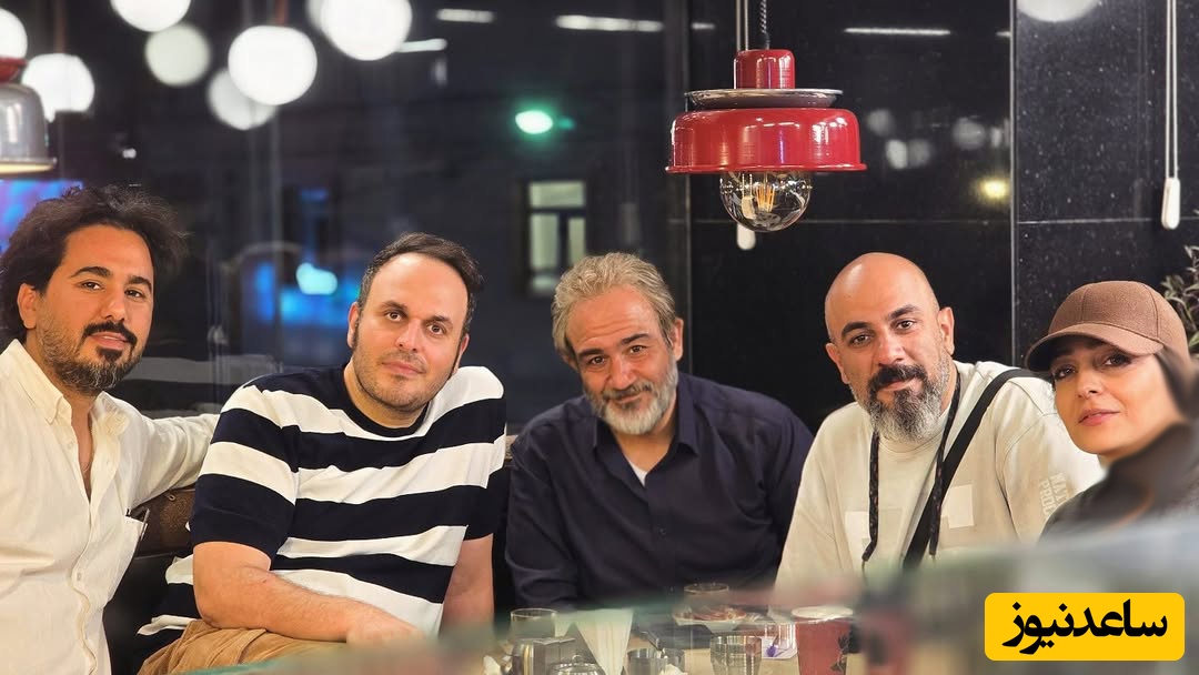 دورهمی مهران غفوریان با بازیگران