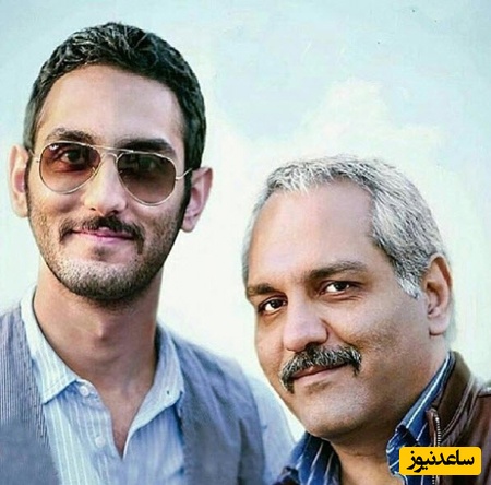 مهران مدیری و پسرش