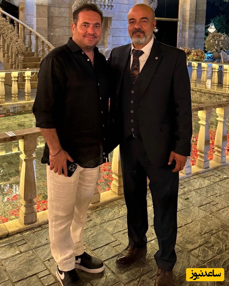 حضور دسته جمعی بازیگران ایرانی در عروسی مجلل دختر سعید آقاخانی به صرف شام و شیرینی/ امیر جعفری، جواد عزتی، سیروس میمنت، محسن تنابنده و...