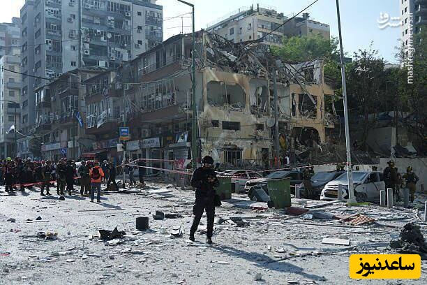 وایرال شدن ویدئوهای وضعیت آخرالزمانی تلاویو بعد از برخورد موشک های قدرتمند ایران +فیلم/ الله اکبر از این همه شکوه...