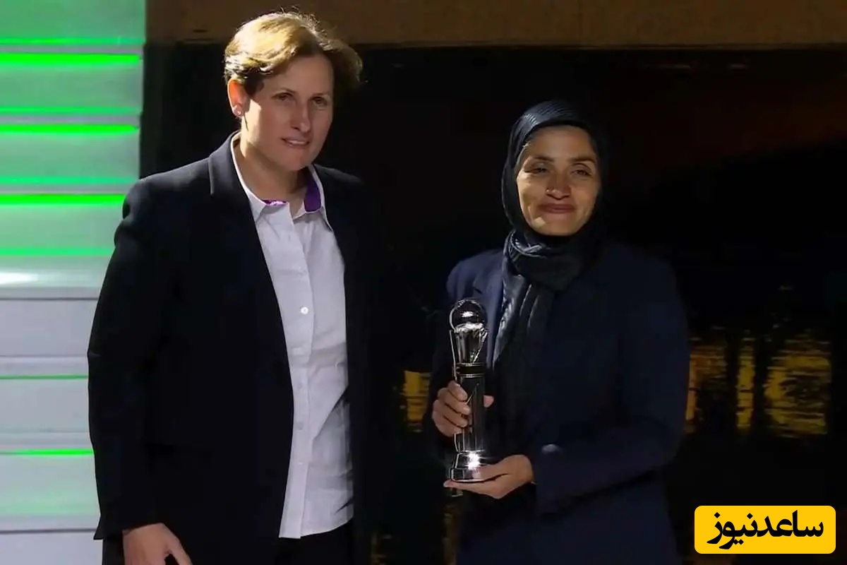 مرضیه جعفری، بهترین سرمربی سال آسیا: قبلاً فوتبال خیلی تماشا می‌کردم از اول بازی استقلال نماز و دعا میخوندم تا بازی رو ببره ولی الان...+فیلم