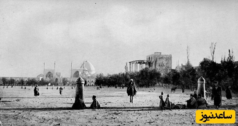 قدیمی ترین عکس میدان نقش جهان اصفهان سال ۱۲۸۰