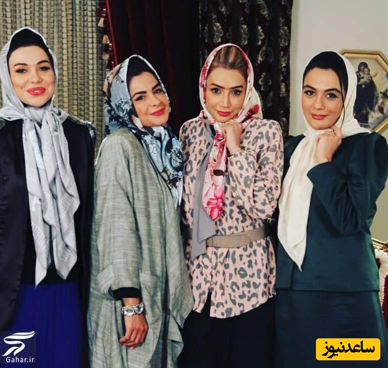 گریم بازیگران در شام ایرانی