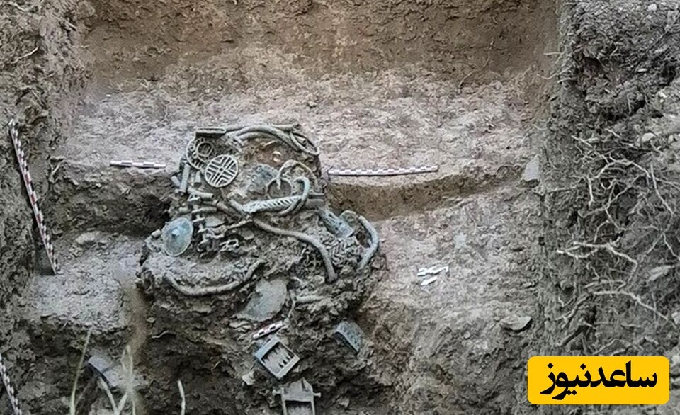 گنج برنزی «روستای سوخته» بعد از 2700 سال در جنگل کشف شد