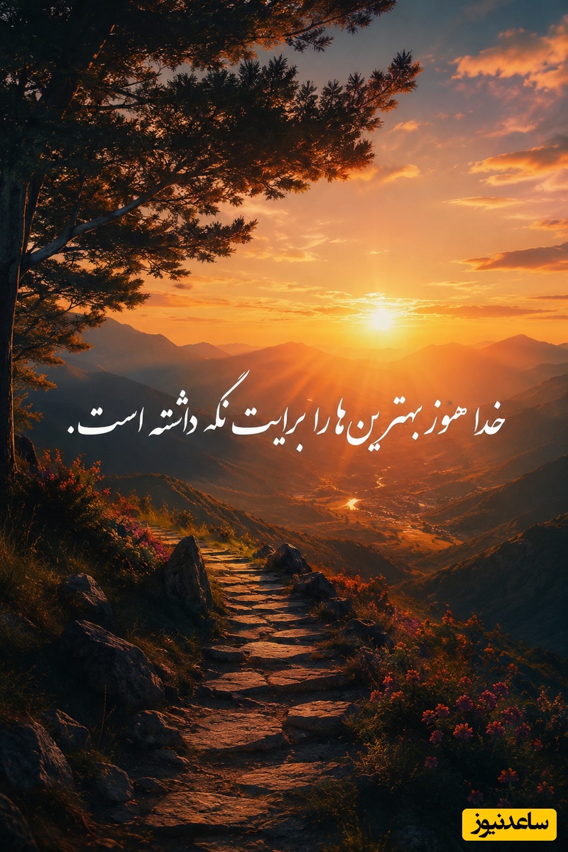 کائنات پیام ویژه ای برات داره/ شاید این همان پیامی باشد که خدا درست در سخت‌ترین روزهایت برایت فرستاده است.../ پیام انگیزشی امروز 13 تیر 1405 + ویدئو