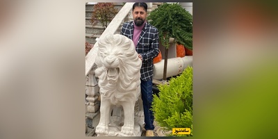 نگاهی به چیدمان منزل شاهانه و مجلل هومن حاجی عبداللهی «رحمتِ پایتخت» و همسر هنرمندش/ از مبلمان سلطنتی و مدرن و کتابخانه تا تابلوهای هنری و اوازم لوکس