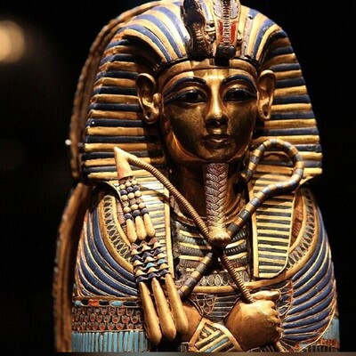 (عکس)‌ صندل 3300 ساله توت‌عنخ‌آمون یازدهمین فرعون مصر