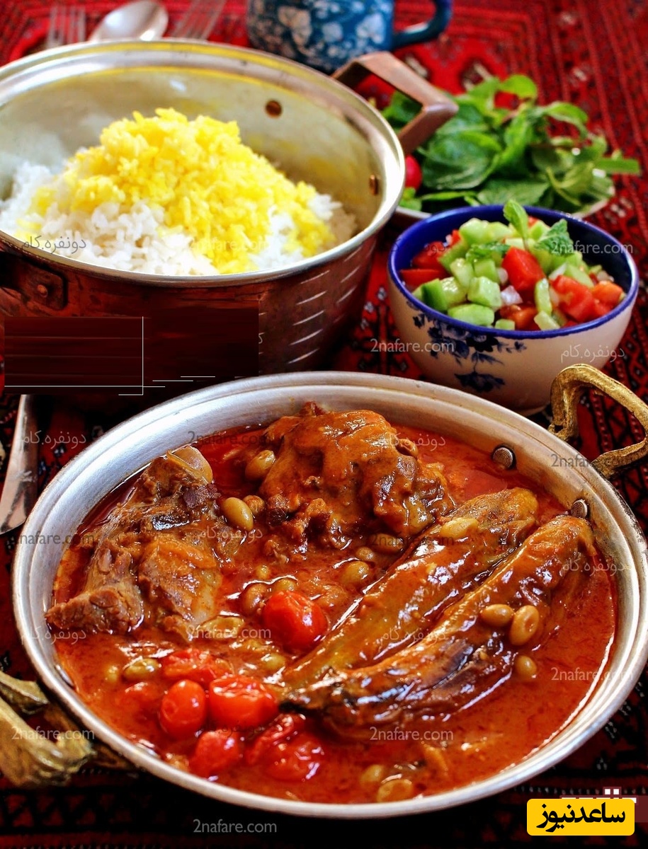 طرز تهیه خورشت قیمه بادمجان مجلسی لذیذترین غذای ایرانی/ با این عطر و طعم باید پای ثابت سفره هامون باشه + ویدئو