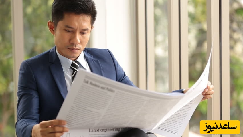 روزنامه خواندن