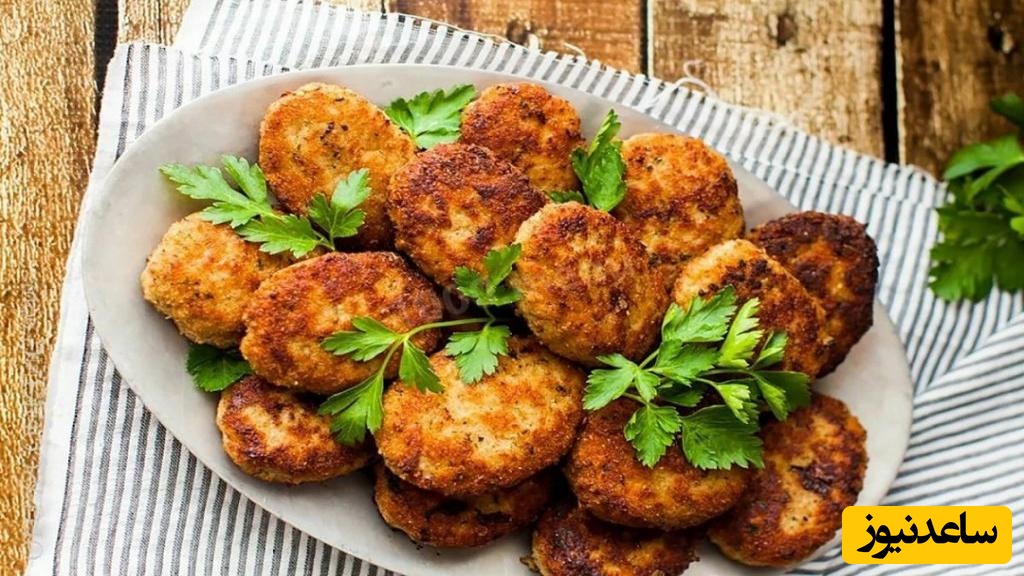 کتلت سیب زمینی و گوشت