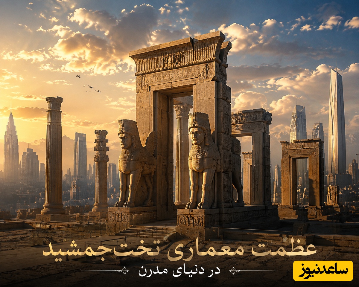 خلاقیت منحصربه‌فرد اوستای بنا برای ساخت ساختمانی با الهام از شکوه شیردال تخت جمشید؛ نگهبانان افسانه‌ای هخامنشی دوباره زنده شدند+عکس