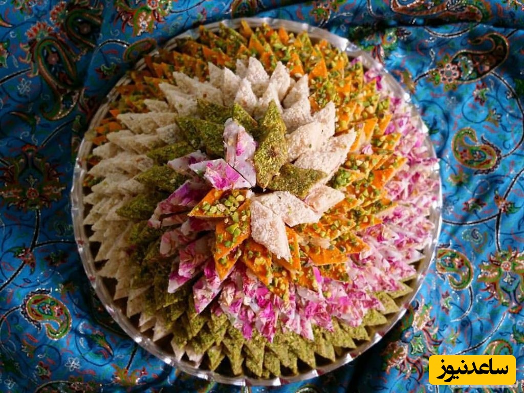 طرز تهیه لوز پسته بادام (شیرینی عید)