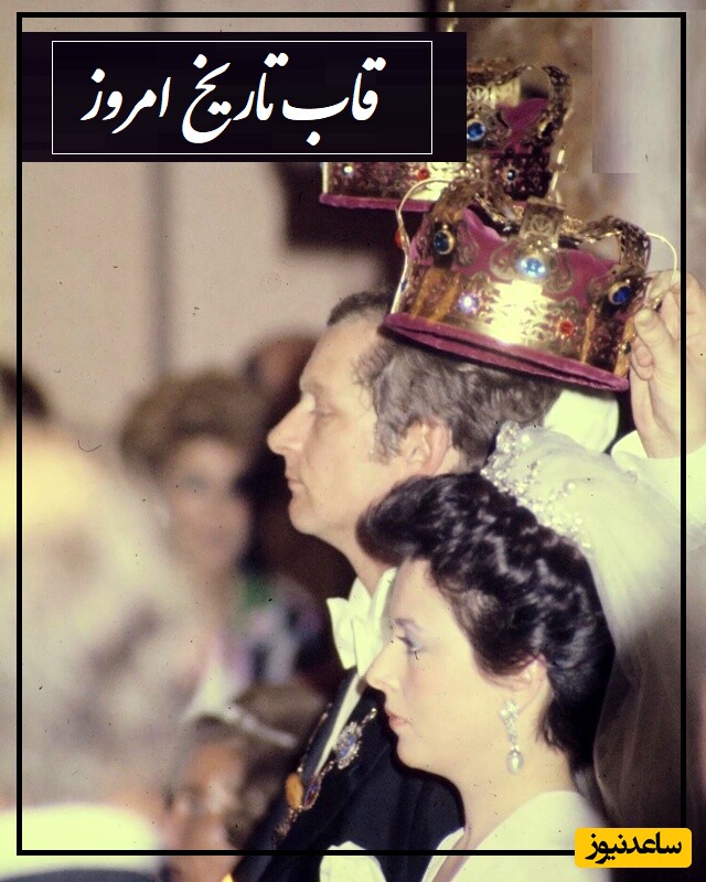 نگاهی به مراسم جالب عروسی ماریا ولادیمیروونا، شاهدخت روسیه در سال 1355/ کیک عروسیشون چقدر شبیه کیک عروسی های دهه 60 خودمونه!