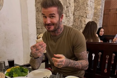 دیوید بکام تبدیل شد به شاطر بکام ؛ اسطوره فوتبال انگلیس تغییر شغل داد؟