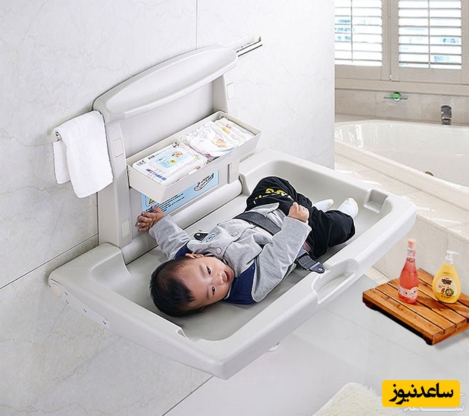 اصول ایمنی میز تعویض پوشک