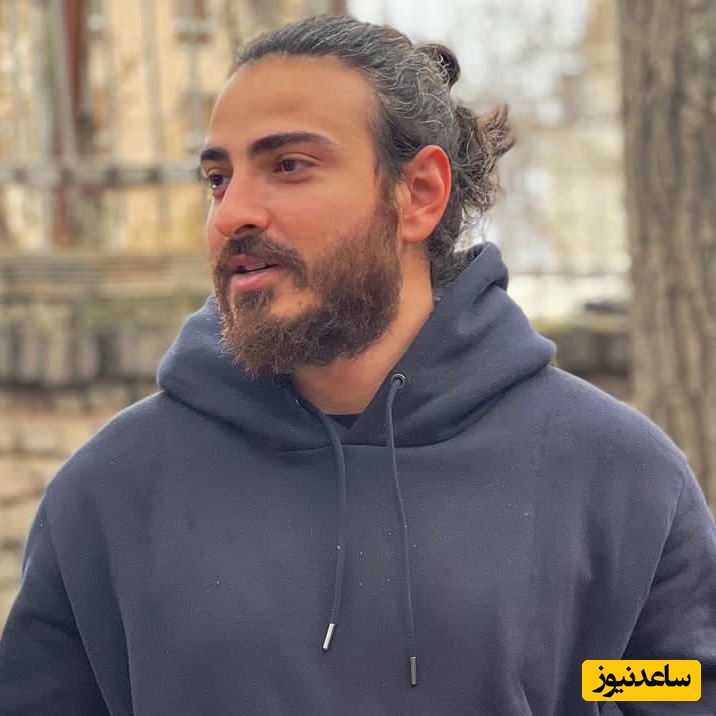 بازیگر تازه‌کار و خوشتیپ گردن‌زنی در پشت‌ صحنه این فیلم+عکس