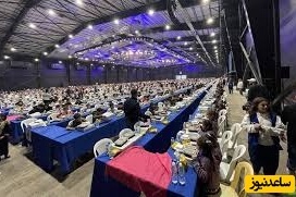 ببینید | برپایی بزرگترین سفره افطار جهان برای ثبت در رکوردهای جهانی گینس در لبنان