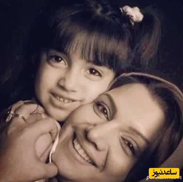  الهام پاوه نژاد و دخترش