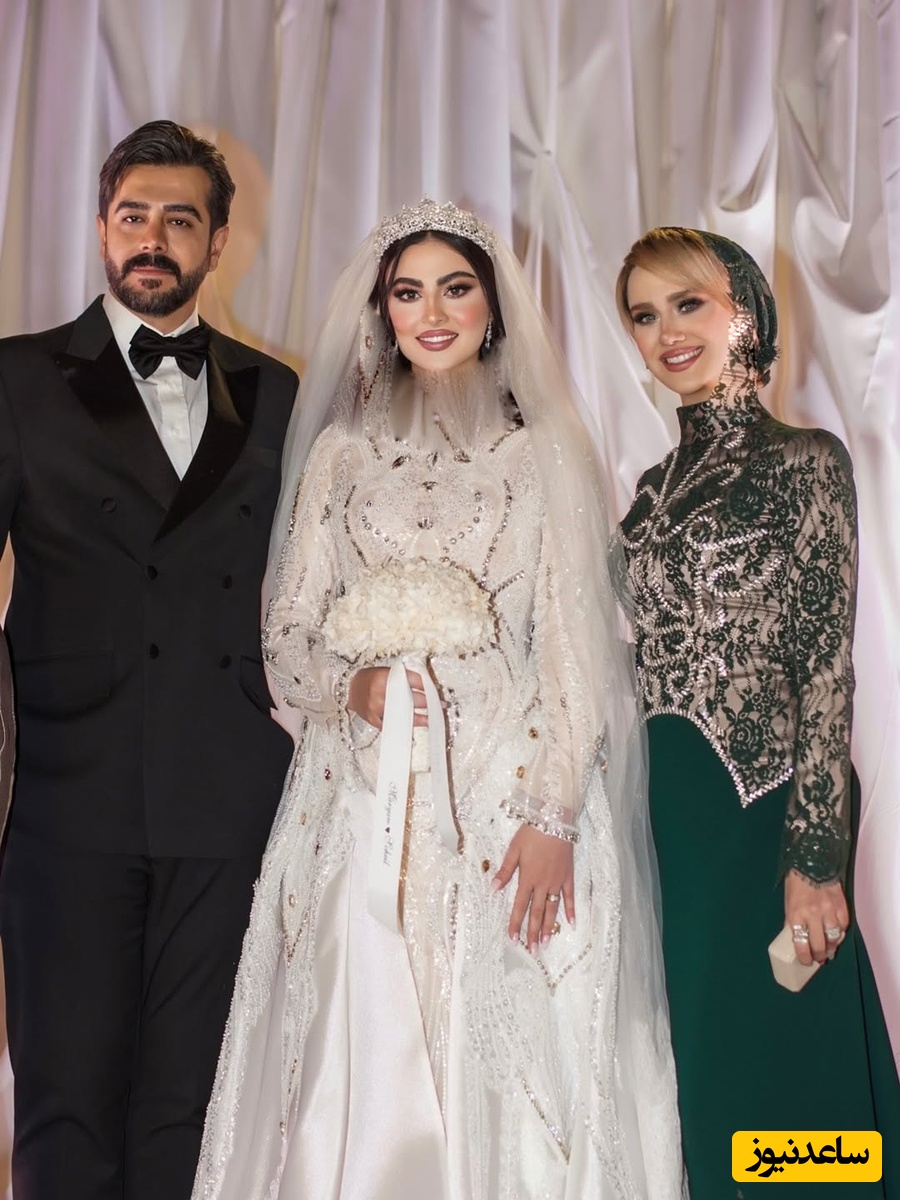 نگاهی به تیپ و استایل شیک و مجلسی هلیا امامی، سیاوش خیرابی، السا فیروز آذر، مرجانه گلچین و سایر هنرمندان در عروسی پرطمطراق و شاهانه مریم مومن و سهیل قاصدی