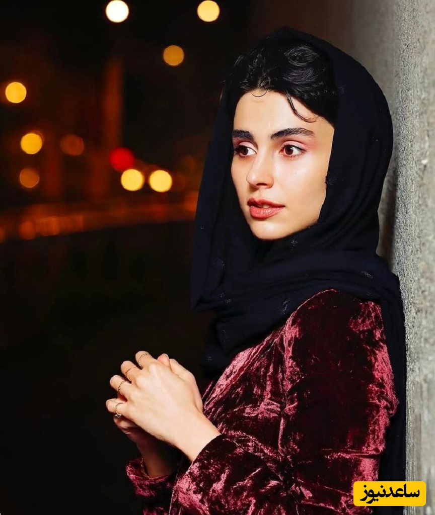 بوسه باران لاله مرزبان بر صورت ملوسکش!چه سفییییید و نازه😍😍😍😍