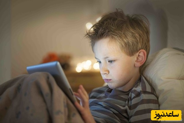 مضرات نور موبایل برای چشم کودکان