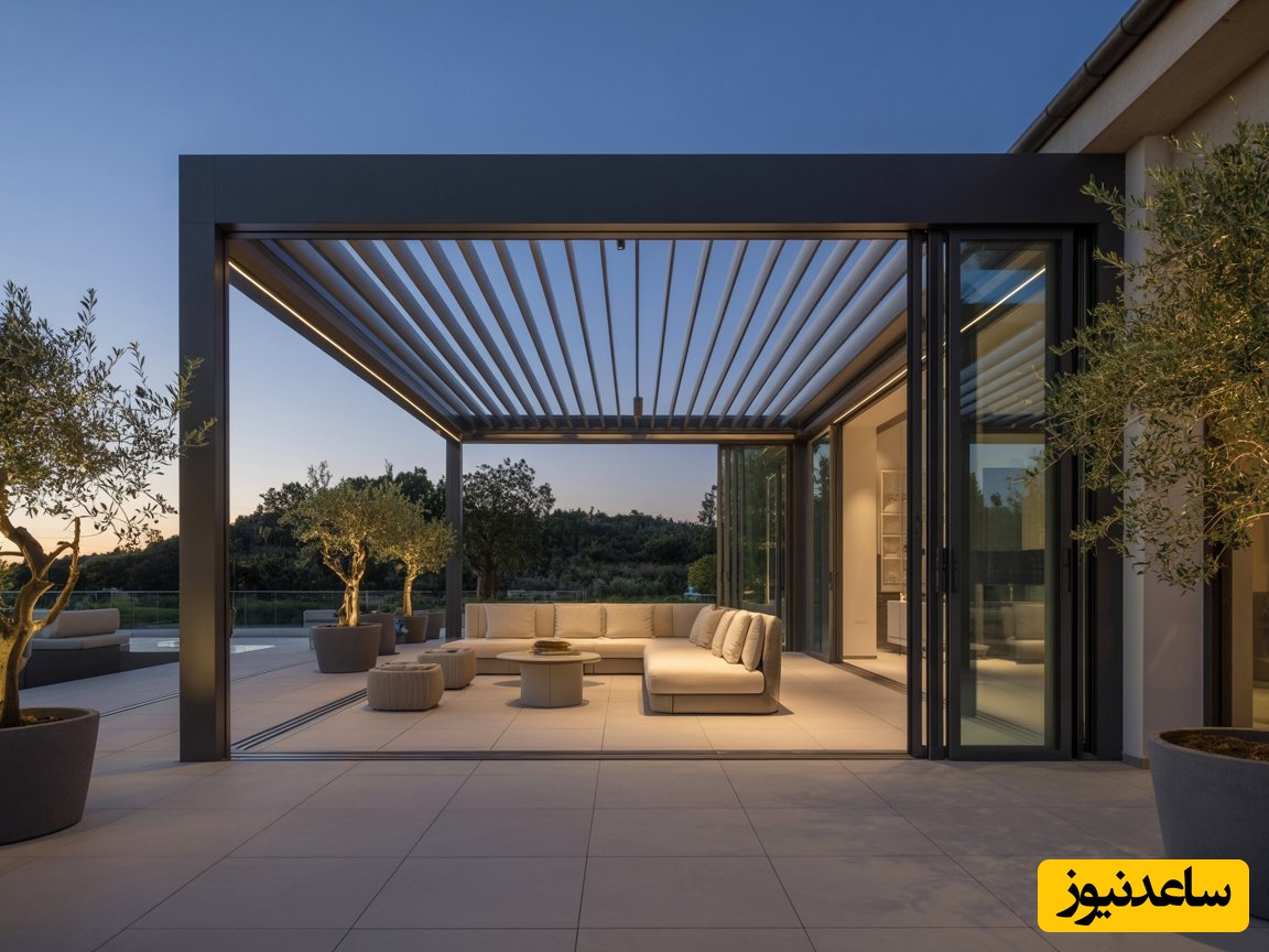 بهترین ایده لاکچری برای تراس و حیاط