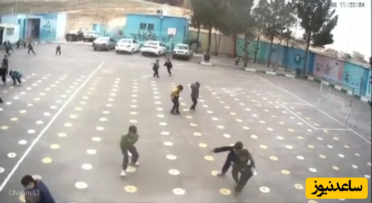 انتشار برای اولین بار | تصاویر دوربین مداربسته از حمله آمریکا نزدیک یک مدرسه