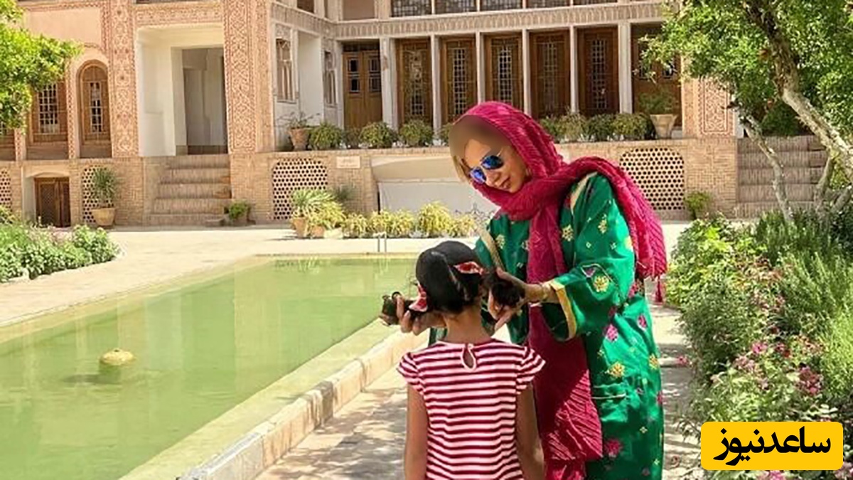 جشن تولد دختر ناز و شیطون شبنم قلی‌خانی با کیک فانتزی و سه بعدی خیلی خاص در کنار فیل‌ها برگزار شد