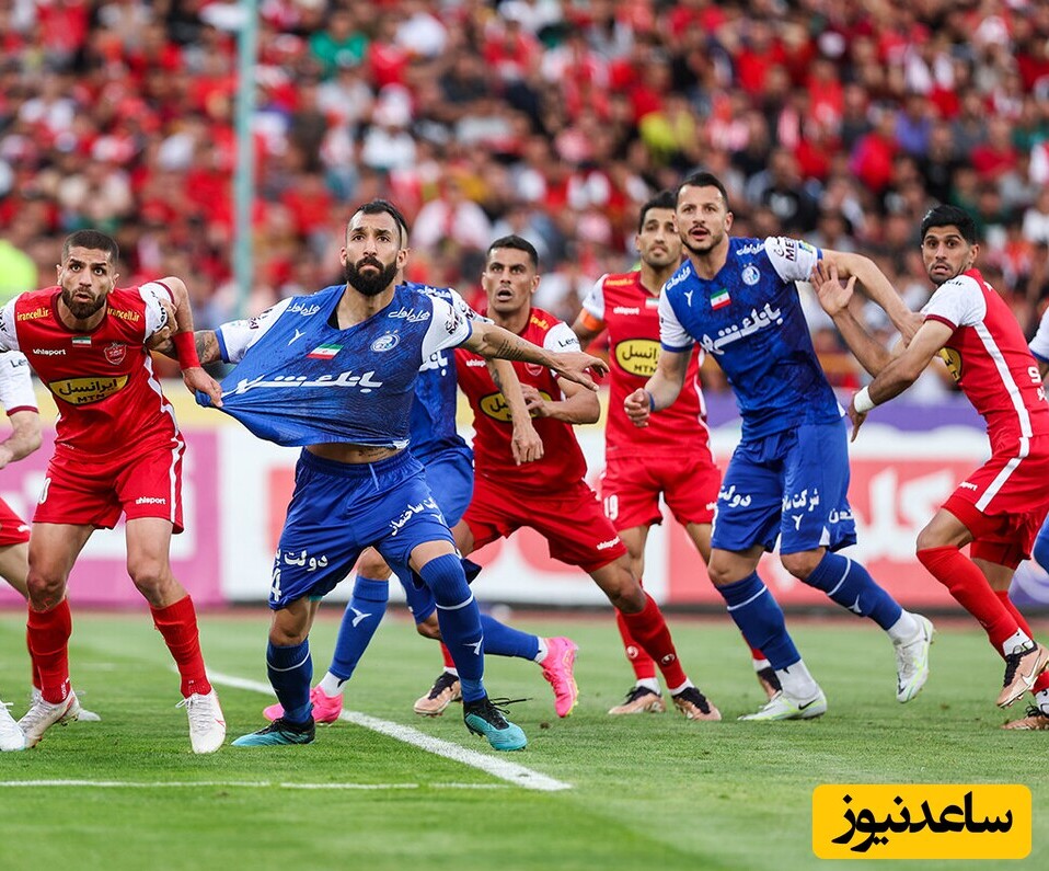 ویدیو | معلوم نیست فوتباله یا میدون جنگ! / بازیکنان پرسپولیس به جون هم افتادن