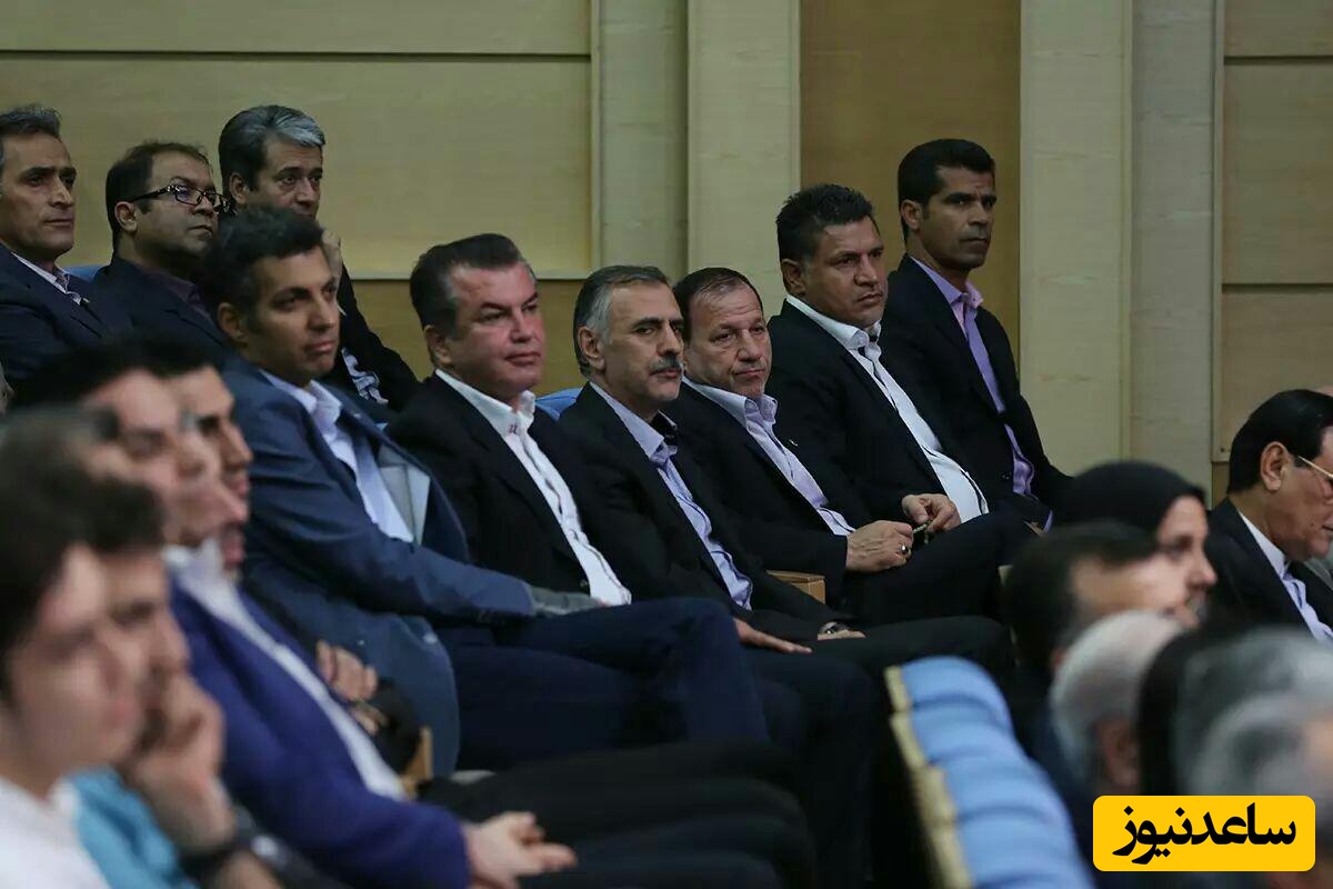 قاب روز ورزشی؛ عادل فردوسی پور، علی دایی، علی پروین در مراسم افطاری رئیس جمهور+عکس