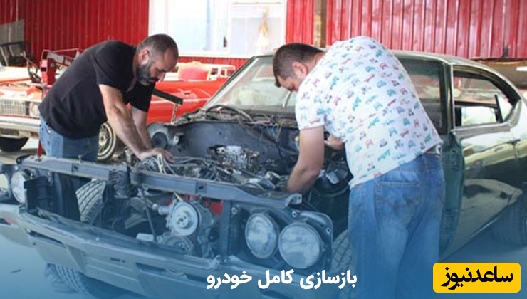 خلاقیت مشاغل؛ بازسازی باورنکردنی و چشم‌نواز ماشین پژو توسط تعمیرکار خوش‌ذوق که 65 سال رها شده بود+ویدیو/ چی بود چی شد!😍