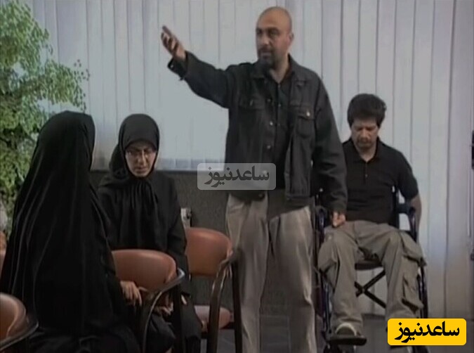 خل‌بازی علی صادقی با ویلچر در شرایط فوق بحرانی در سریال "بزنگاه" + ویدیو / سطح طنز این سکانس اصلا تو یه لول دیگس؛ چجوری نمیخندن😂😂