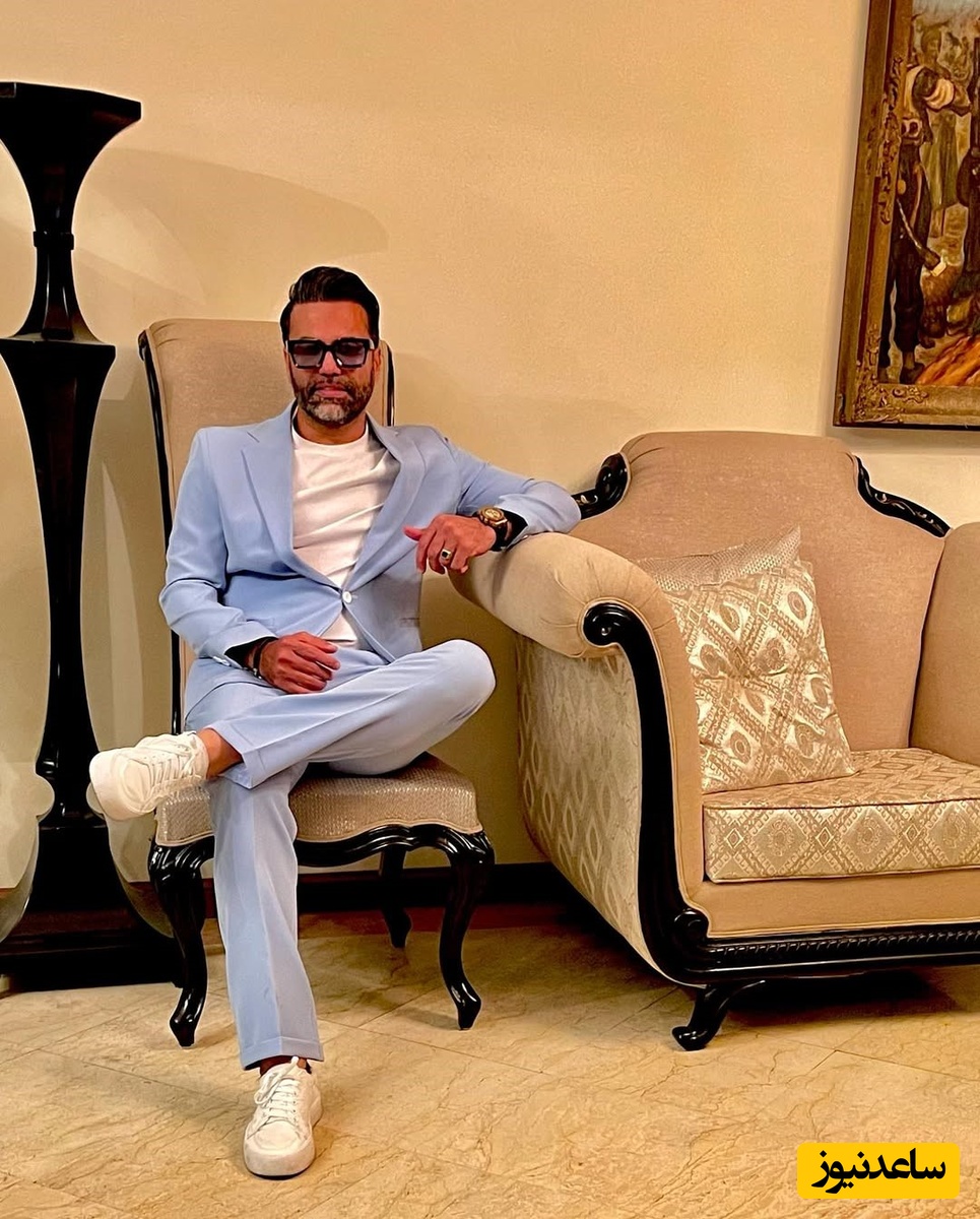 چیدمان منزل علیرضا نیک بخت واحدی