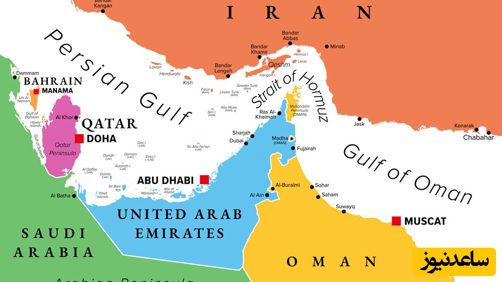 مشارکت 5 کشور منطقه در حمله به ایران + فیلم