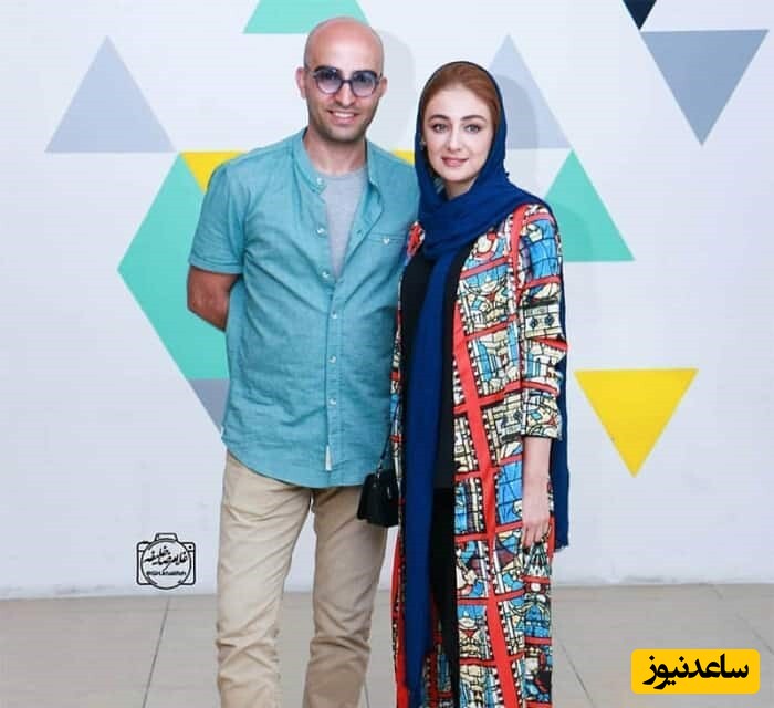 ویدا جوان و همسرش