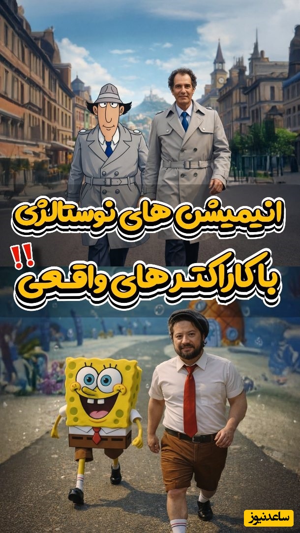 کارگاه گجت، باب اسفنجی، لوک خوش‌شانس؟ نه ممنون ما خودمون علی صادقی، بهنام تشکر و بهرام افشاری داریم / کارتون‌های نوستالژی با ستاره های کمدی ایران چه شووود